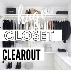 Must clear out my closet! Make an offer!